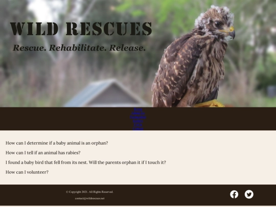 rescue/faqs screenshot