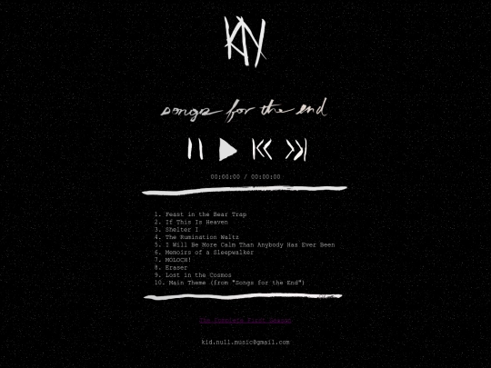 songs-for-the-end screenshot