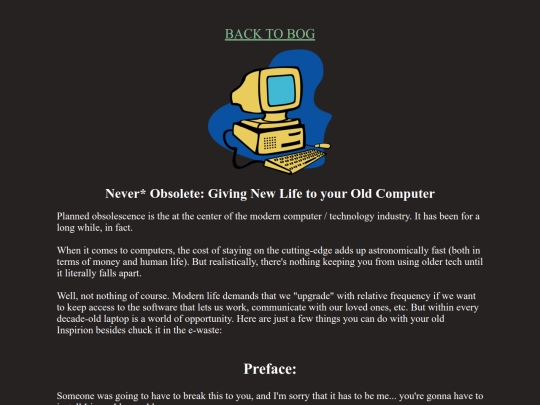 essays/oldpc screenshot