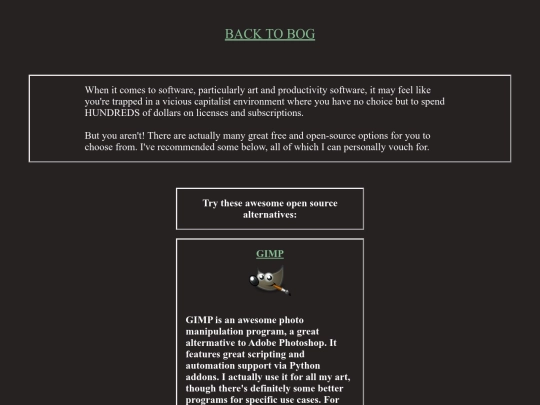 option screenshot