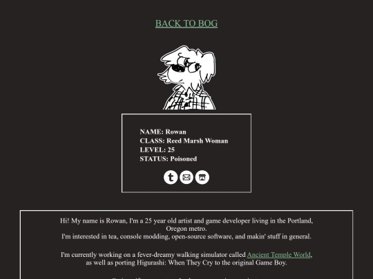 status screenshot