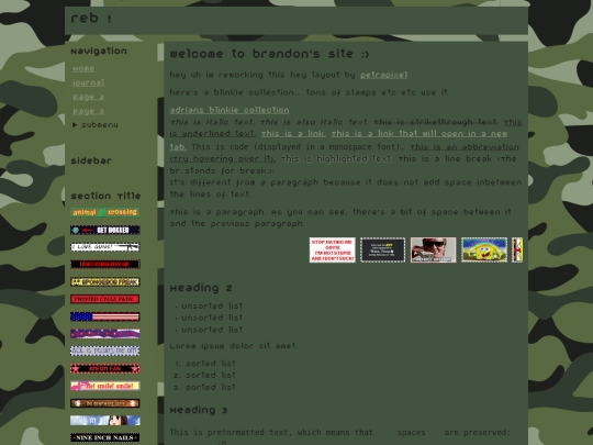 index screenshot