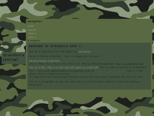 journal screenshot