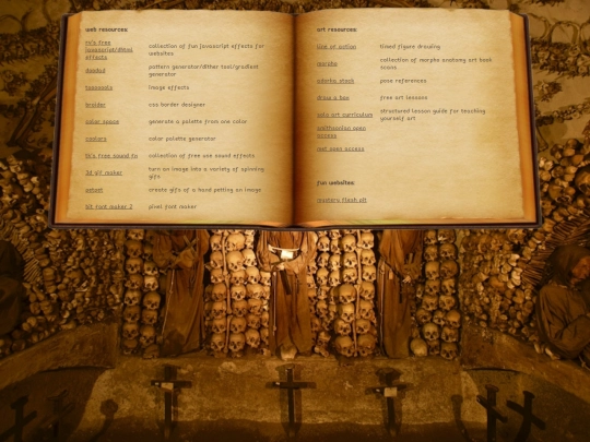 links screenshot