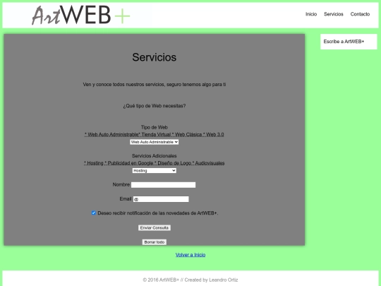 acerca screenshot