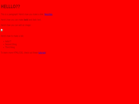 index screenshot