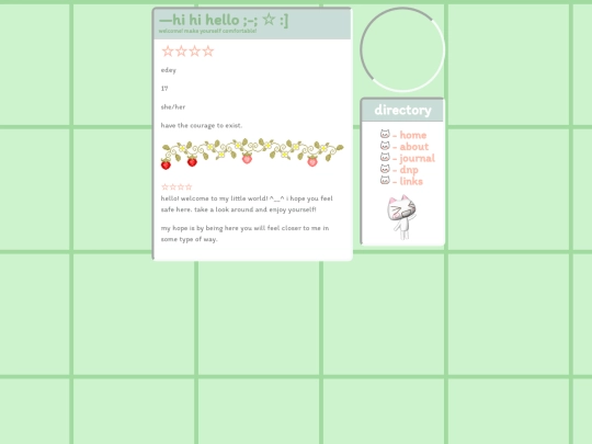 index screenshot
