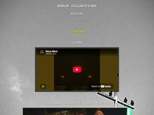 Holding screenshot
