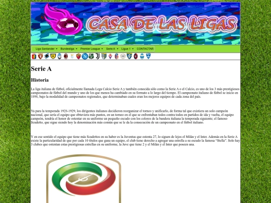 Seria A screenshot