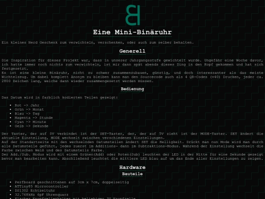 blog/nerdgeschenk screenshot