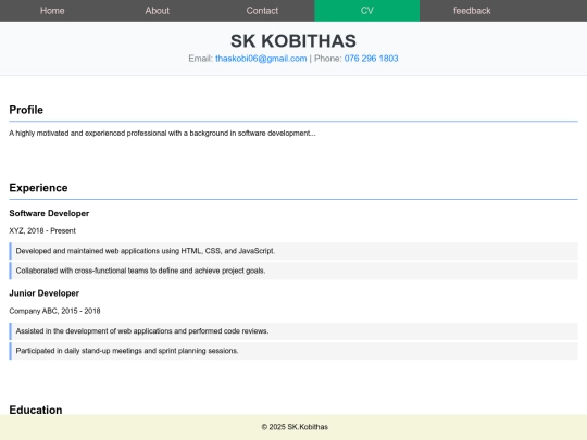 cv screenshot