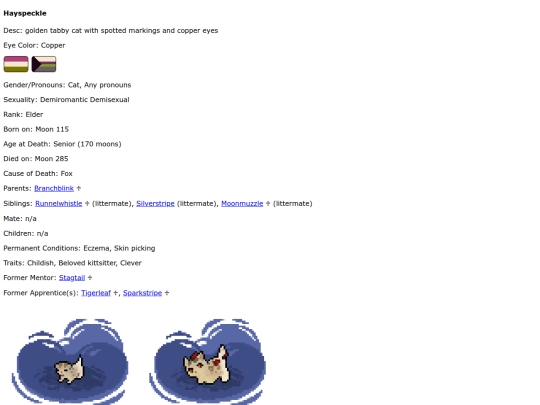 hayspeckle screenshot