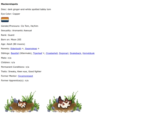 mackerelspots screenshot