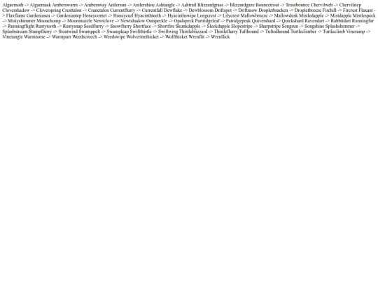 names screenshot