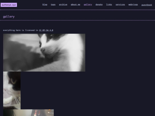 pages/gallery screenshot