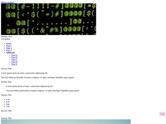 formatted screenshot