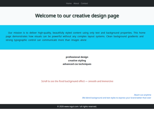 Bootstarp/Task1/home screenshot