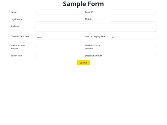 Bootstarp/Task2/form screenshot