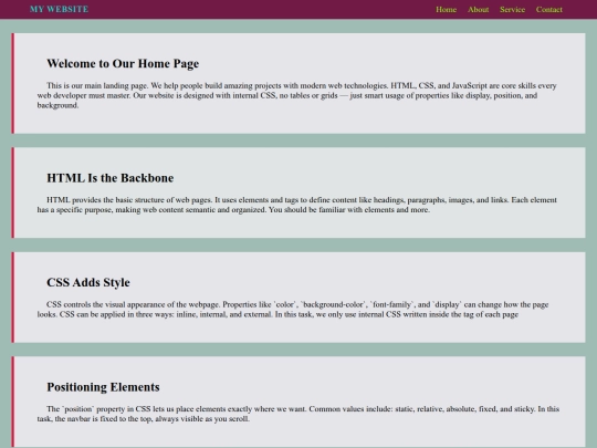 navbartask/home screenshot