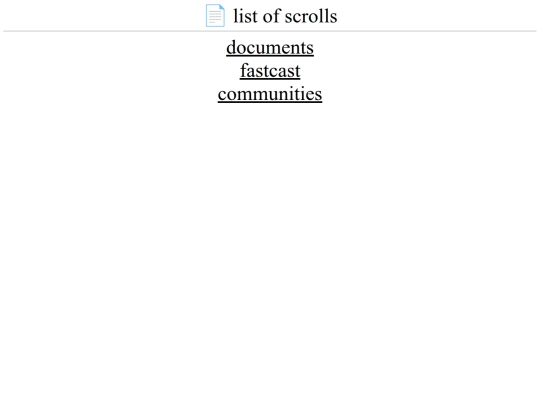 list screenshot