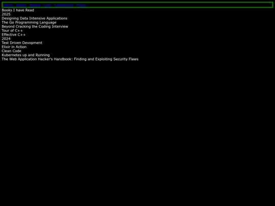 books screenshot