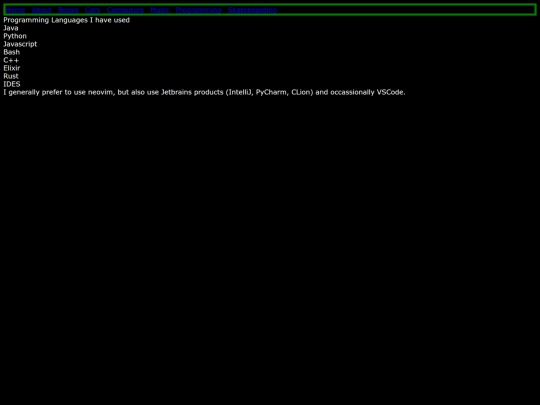 programming screenshot