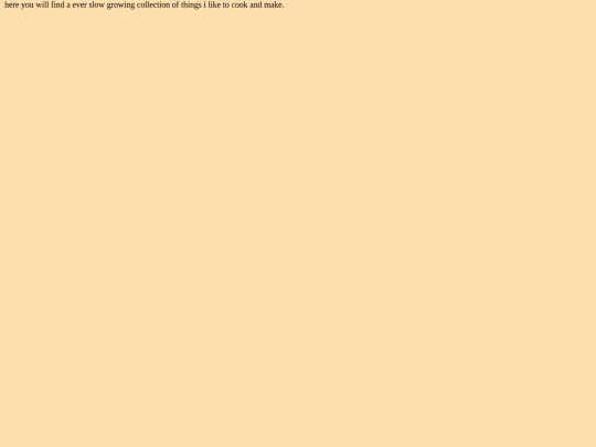 recipes screenshot
