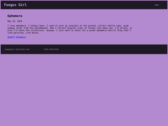 posts/ephemera screenshot