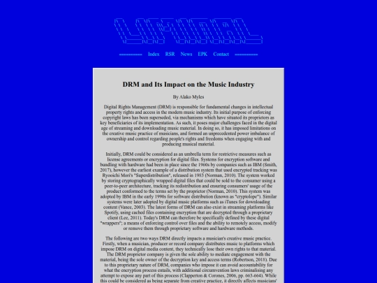 DRM screenshot