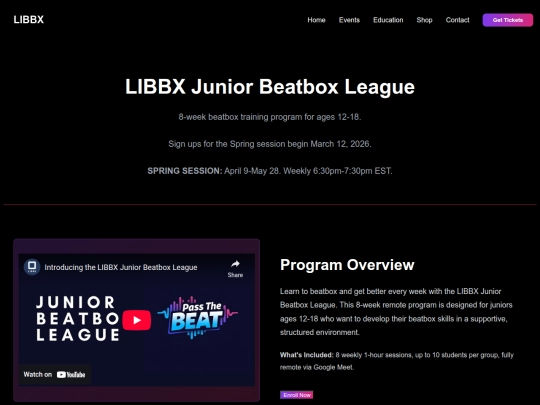 juniorleague1 screenshot