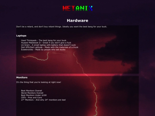tech/hardware screenshot