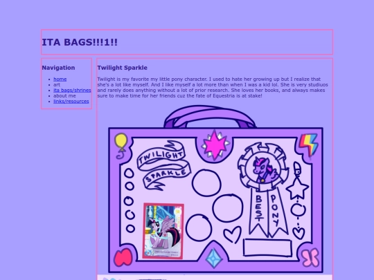 itabags screenshot