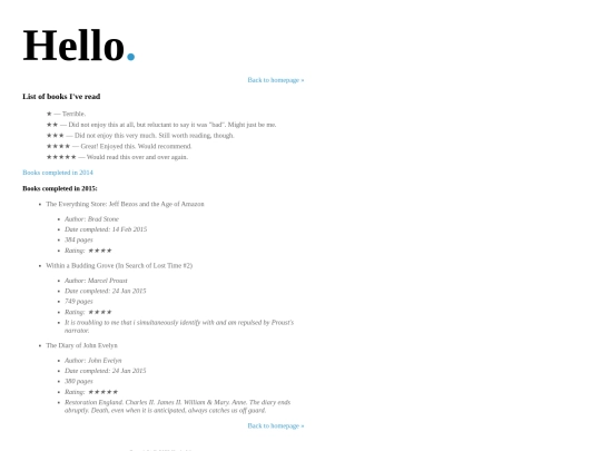 books screenshot
