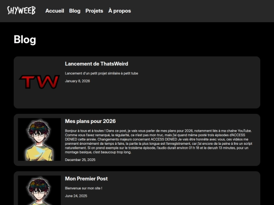 blog screenshot