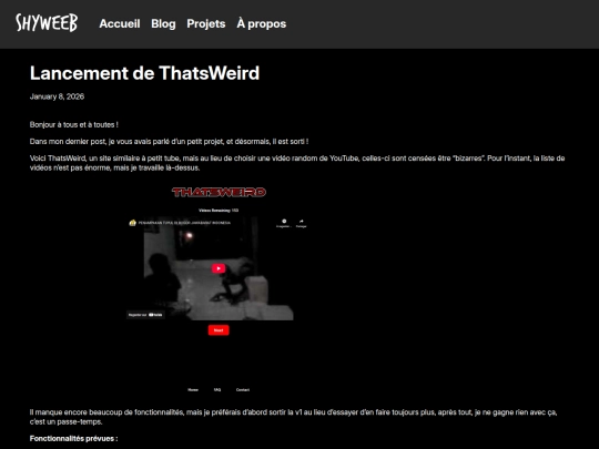 blog/lancement-de-thatsweird screenshot