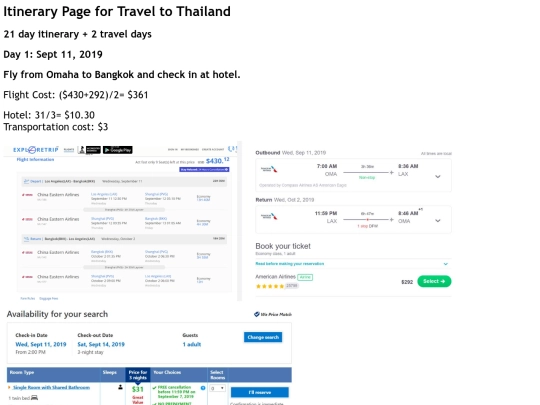 geog3000/itinerary screenshot