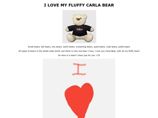 myfluffybear screenshot