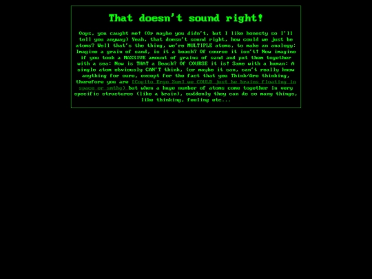 ClusterOfAtoms screenshot