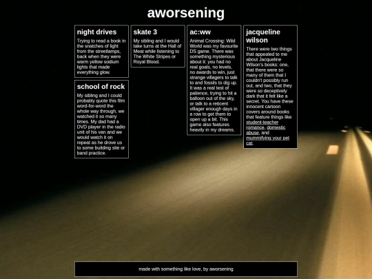 pages/nostalgia screenshot