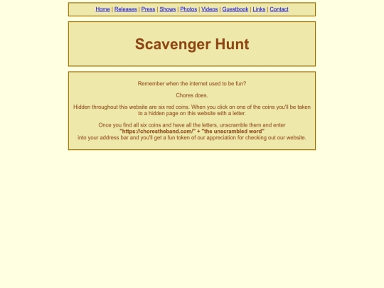 scavengerhunt screenshot