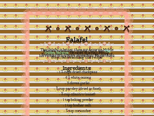 for fun!/falafel screenshot