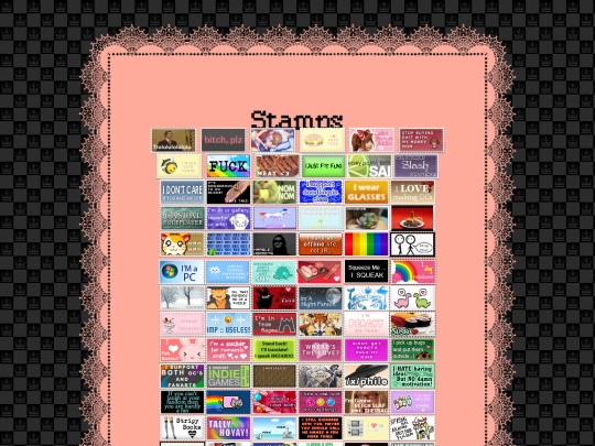 stamps screenshot