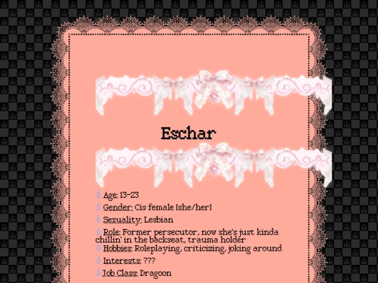 system pages/eschar screenshot