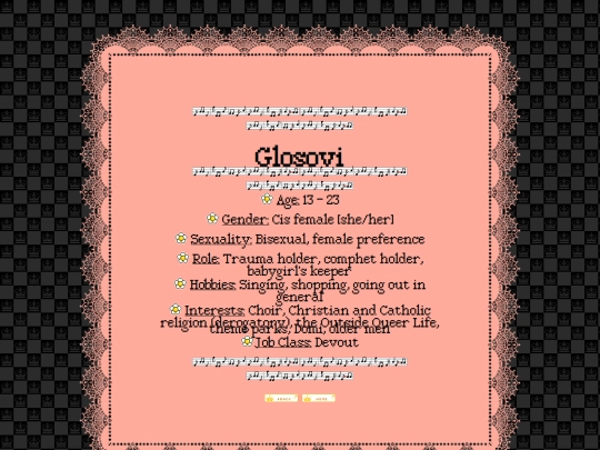system pages/glosovi screenshot