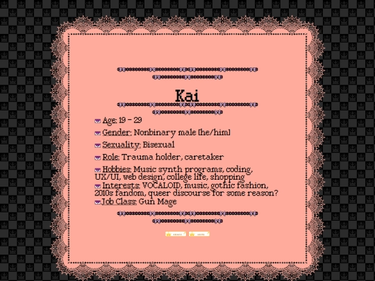 system pages/kai screenshot