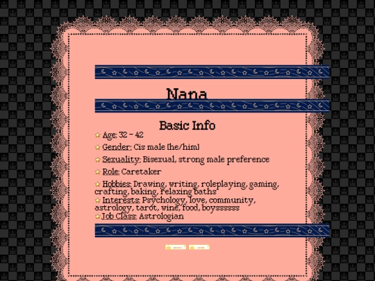 system pages/nana screenshot