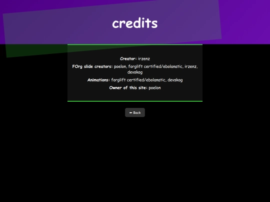 credits screenshot