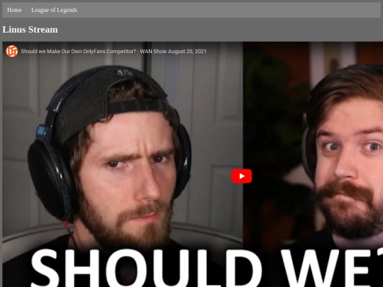 linus screenshot