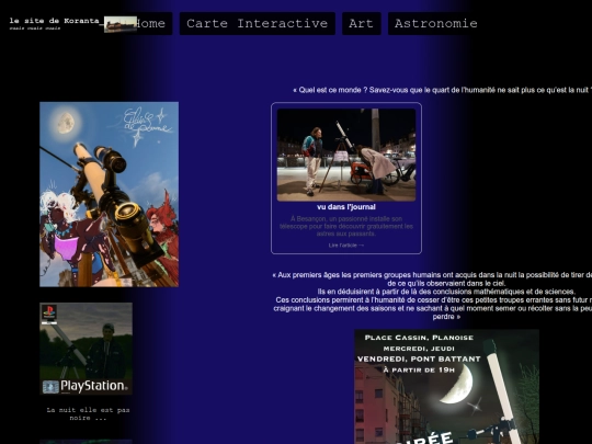 Astronomie screenshot