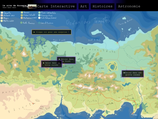 CarteInteractive screenshot